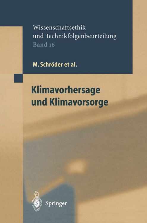 Produktbild: Klimavorhersage und Klimavorsorge