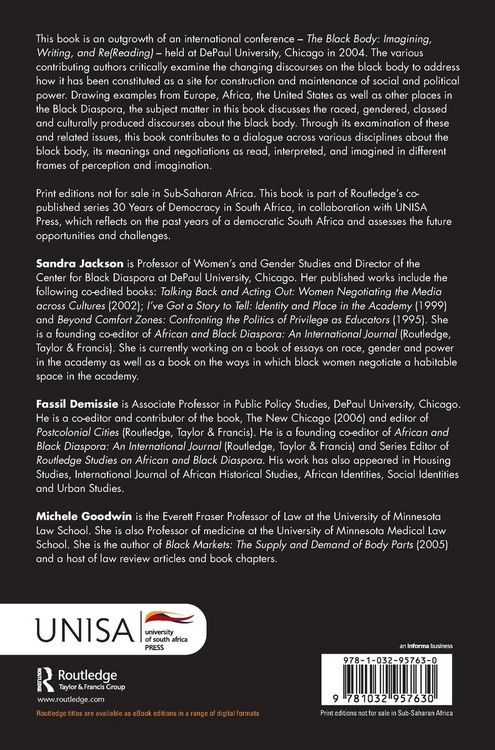 Produktbild: Imagining, Writing, (Re)Reading the Black Body