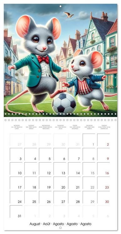 Produktbild: Mice dreams (Wall Calendar 2026 12 &times; 12 Inch) CALVENDO 12 Month Wall Calendar