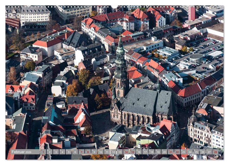 Produktbild: Zwickau und das Tal der Mulde (hochwertiger Premium Wandkalender 2026 DIN A2 quer), Kunstdruck in Hochglanz