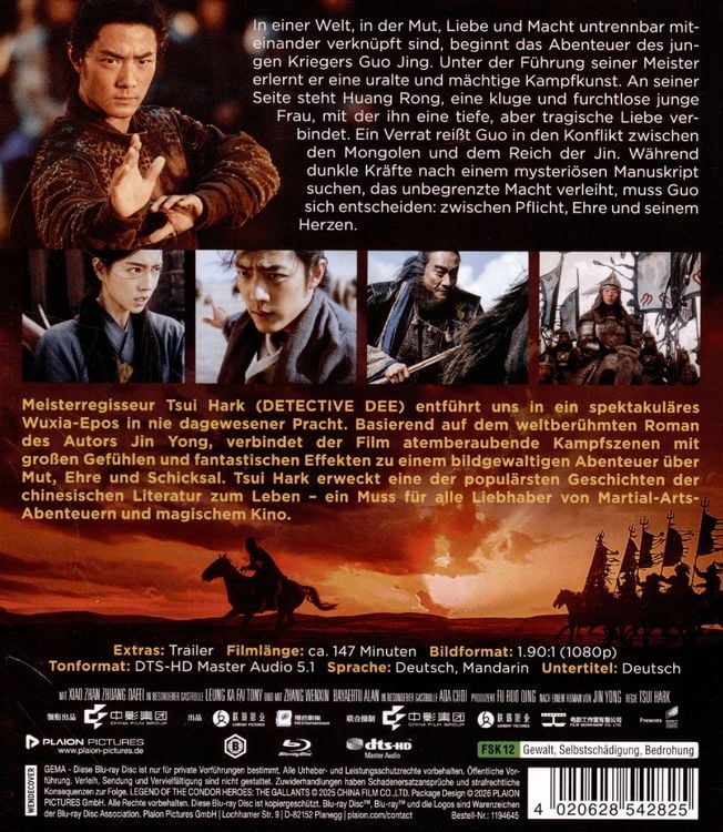 Produktbild: Legends of the Condor Heroes - Die Legende der Adlerkrieger