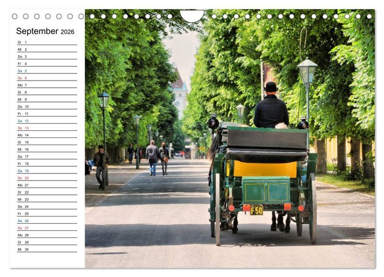 Produktbild: Wien - &Ouml;sterreichs charmante Hauptstadt (Wandkalender 2026 DIN A4 quer), CALVENDO Monatskalender