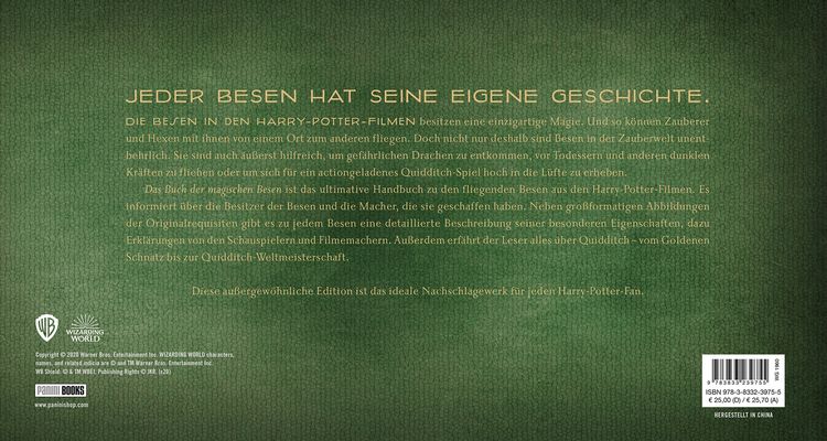 Produktbild: Harry Potter: Das Buch der magischen Besen