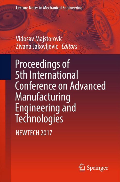 Produktbild: Proceedings of 5th International Conference on Advanced Manufacturing Engineering and Technologies