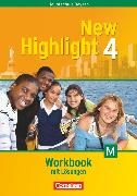Produktbild: New Highlight, Bayern, Band 4: 8. Jahrgangsstufe, Workbook - Lehrerfassung, F&uuml;r M-Klassen