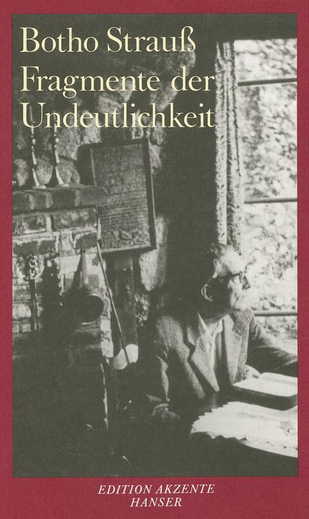 Produktbild: Fragmente der Undeutlichkeit