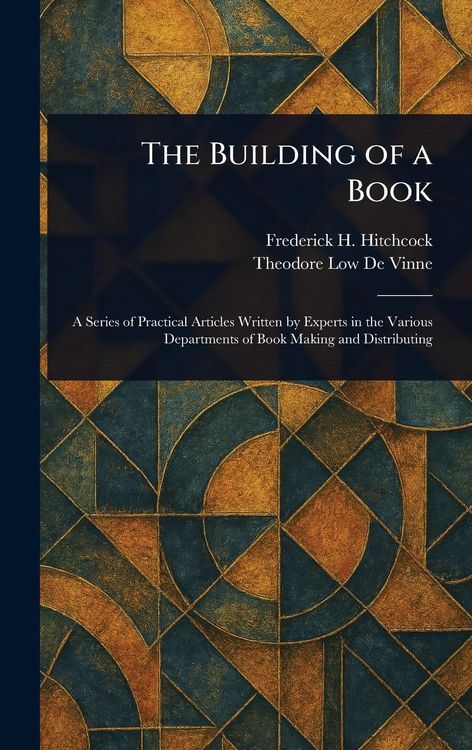 Produktbild: The Building of a Book