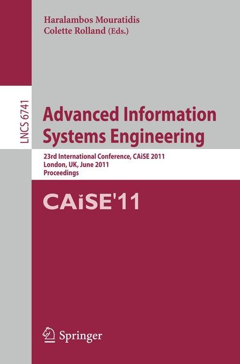 Produktbild: Advanced Information Systems Engineering