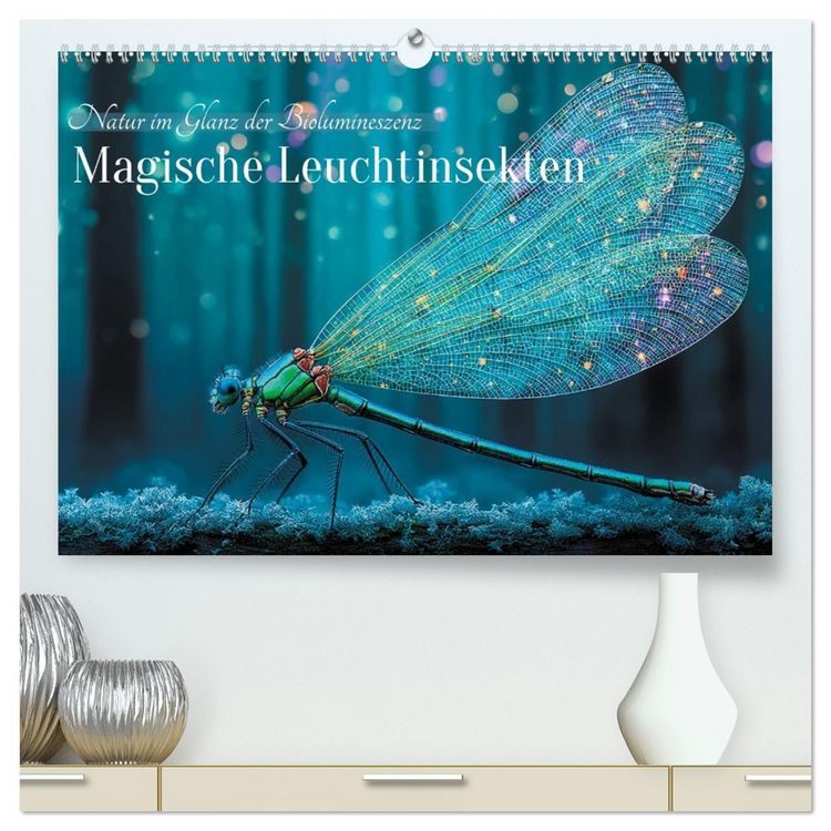 Produktbild: Magische Leuchtinsekten (hochwertiger Premium Wandkalender 2027 DIN A2 quer), Kunstdruck in Hochglanz