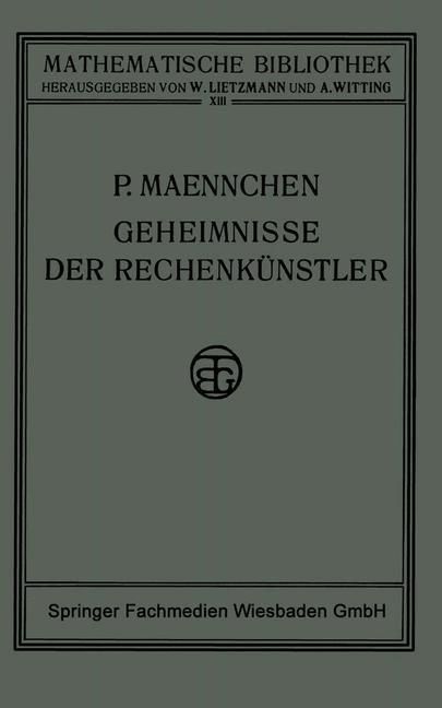 Produktbild: Geheimnisse der Rechenk&uuml;nstler