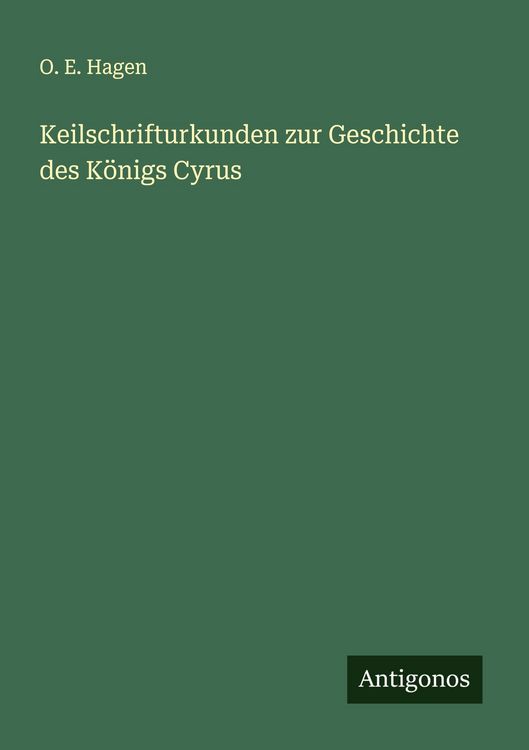 Produktbild: Keilschrifturkunden zur Geschichte des K&ouml;nigs Cyrus