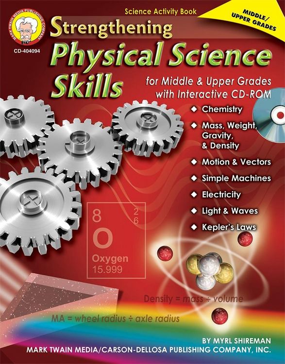 Produktbild: Strengthening Physical Science Skills for Middle & Upper Grades, Grades 6 - 12