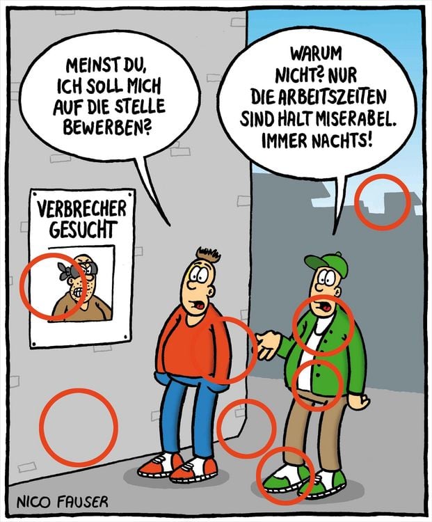 Produktbild: Finde den Fehler - Bildersuchr&auml;tsel mit Cartoons