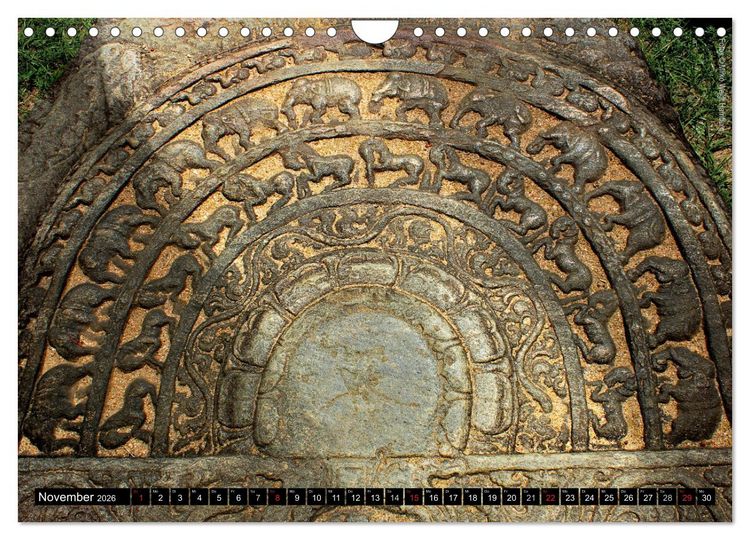 Produktbild: Sri Lanka 2026 Kulturh&ouml;hepunkte (Wandkalender 2026 DIN A4 quer), CALVENDO Monatskalender