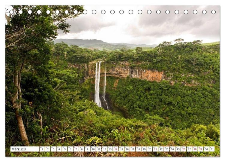 Produktbild: Mauritius (Tischkalender 2027 DIN A5 quer), CALVENDO Monatskalender