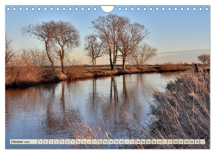 Produktbild: Landschaft an der W&uuml;mme (Wandkalender 2026 DIN A4 quer), CALVENDO Monatskalender