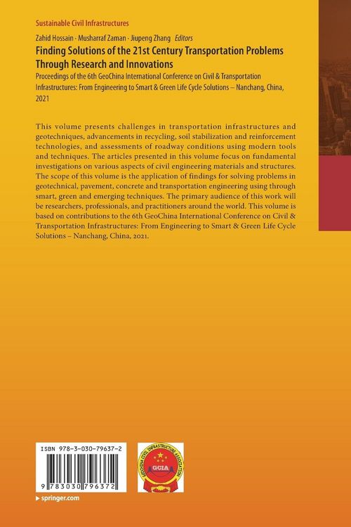 Produktbild: Finding Solutions of the 21st Century Transportation Problems Through Research and Innovations