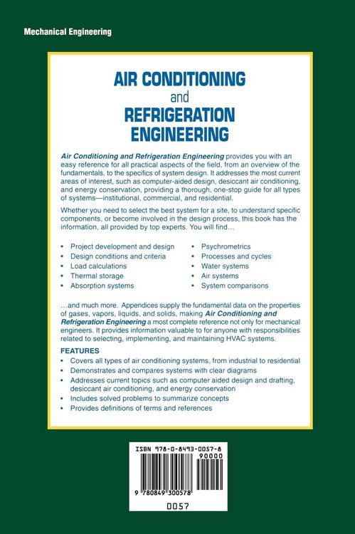 Produktbild: Air Conditioning and Refrigeration Engineering