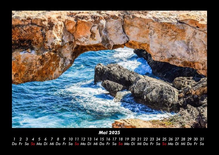 Produktbild: Meereslandschaften 2025 Fotokalender DIN A3