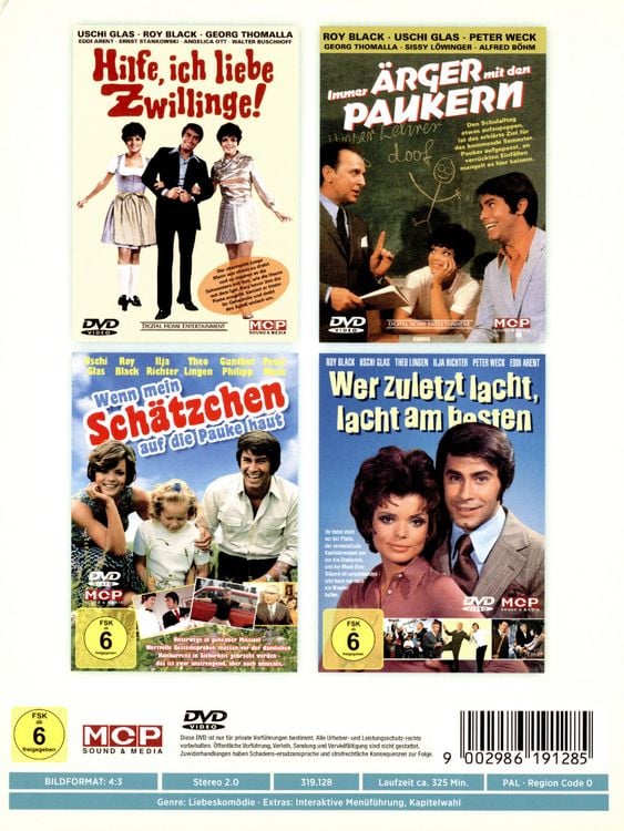 Produktbild: Uschi Glas & Roy Black [4 DVDs]