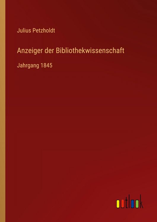 Produktbild: Anzeiger der Bibliothekwissenschaft