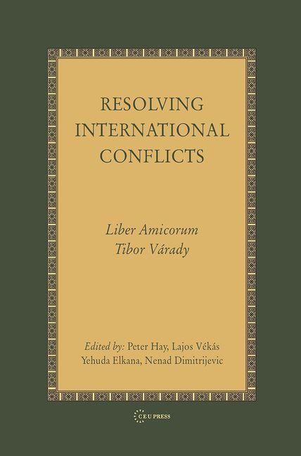 Produktbild: Resolving International Conflicts