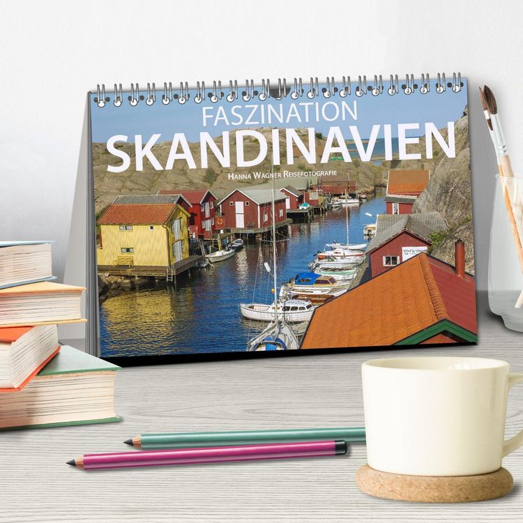 Produktbild: Faszination Skandinavien (Tischkalender 2026 DIN A5 quer), CALVENDO Monatskalender