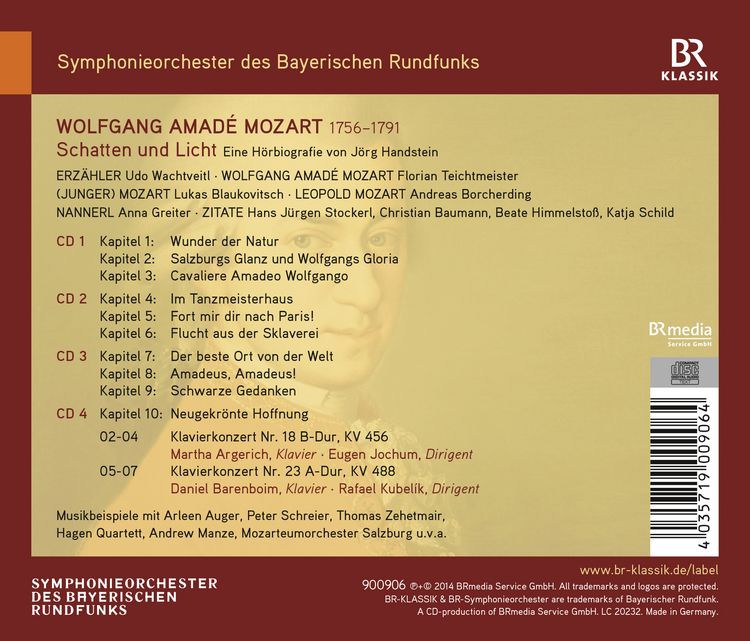 Produktbild: Wolfgang Amad&eacute; Mozart: Schatten und Licht