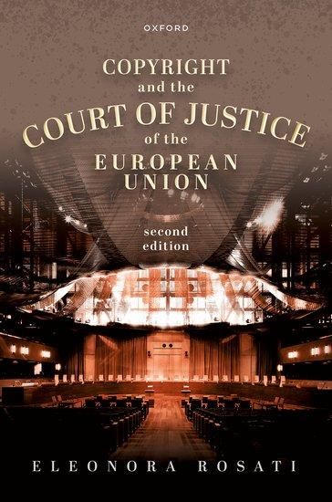 Produktbild: Copyright and the Court of Justice of the European Union