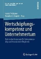 Produktbild: Wertsch&ouml;pfungskompetenz und Unternehmertum