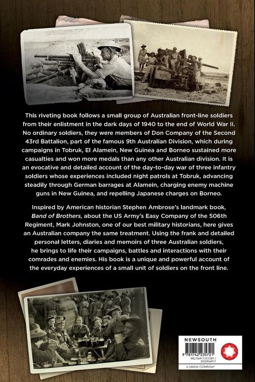 Produktbild: An Australian Band of Brothers