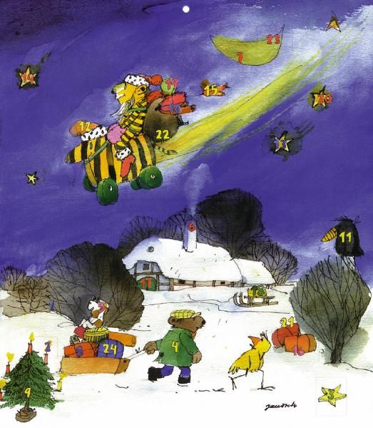 Produktbild: Janoschs Adventskalender "Vom Himmel hoch ..."