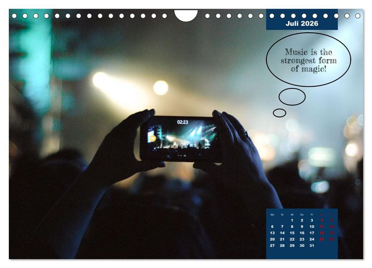 Produktbild: Handy-Kunst by VogtArt (Wandkalender 2026 DIN A4 quer), CALVENDO Monatskalender