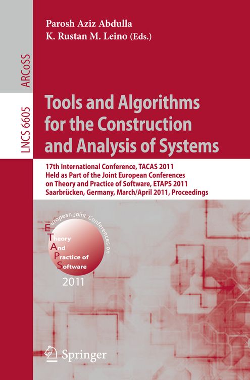 Produktbild: Tools and Algorithms for the Construction and Analysis of Systems