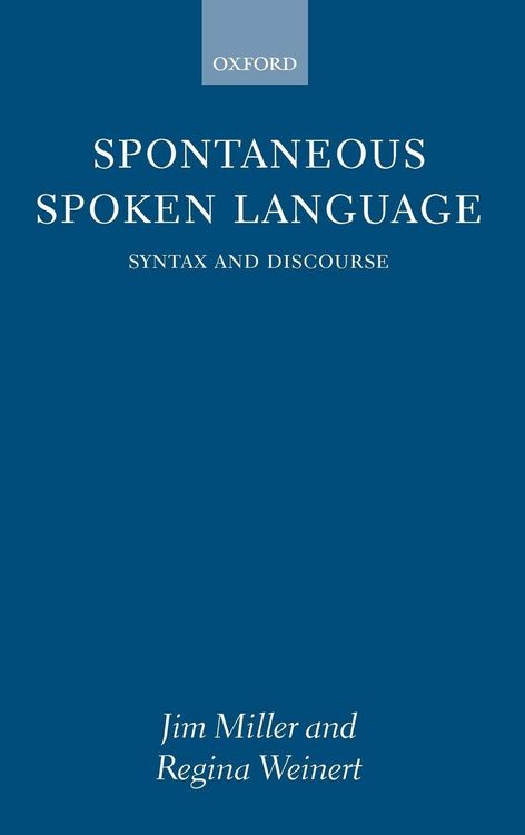 Produktbild: Spontaneous Spoken Language