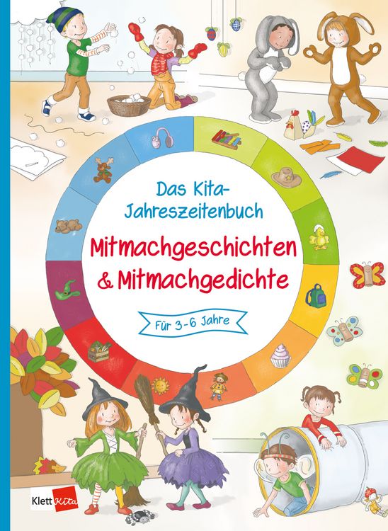 Produktbild: Das Kita-Jahreszeitenbuch: Mitmachgeschichten & Mitmachgedichte