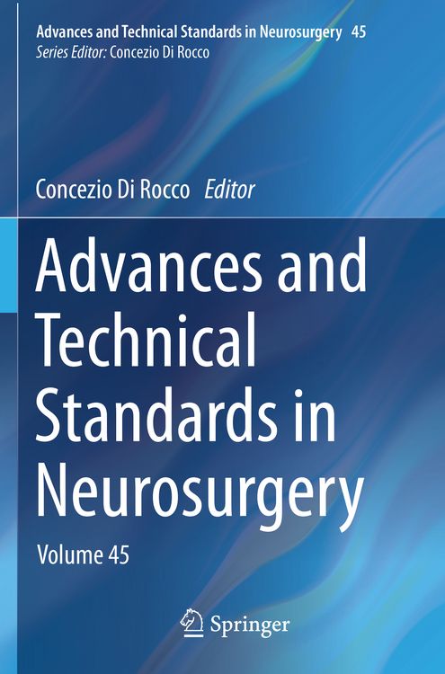 Produktbild: Advances and Technical Standards in Neurosurgery