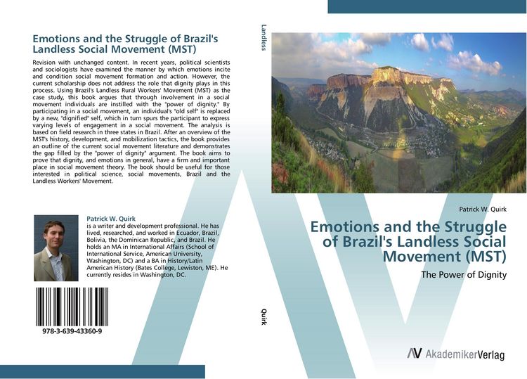 Produktbild: Emotions and the Struggle of Brazil's Landless Social Movement (MST)
