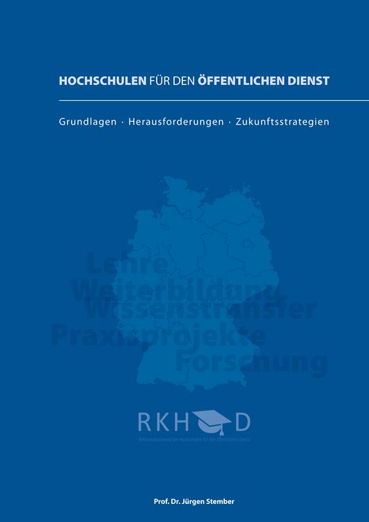 Produktbild: Hochschulen f&uuml;r den &ouml;ffentlichen Dienst
