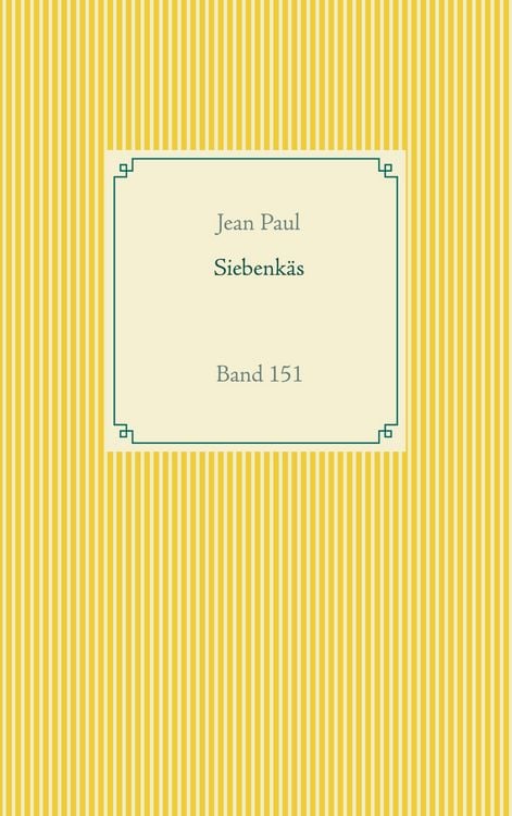 Produktbild: Siebenk&auml;s
