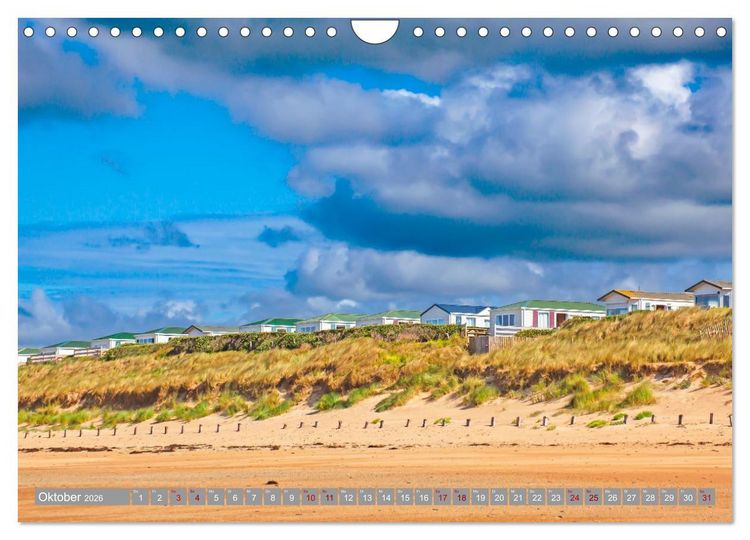 Produktbild: Wolken- und Lichtstimmungen (Wandkalender 2026 DIN A4 quer), CALVENDO Monatskalender