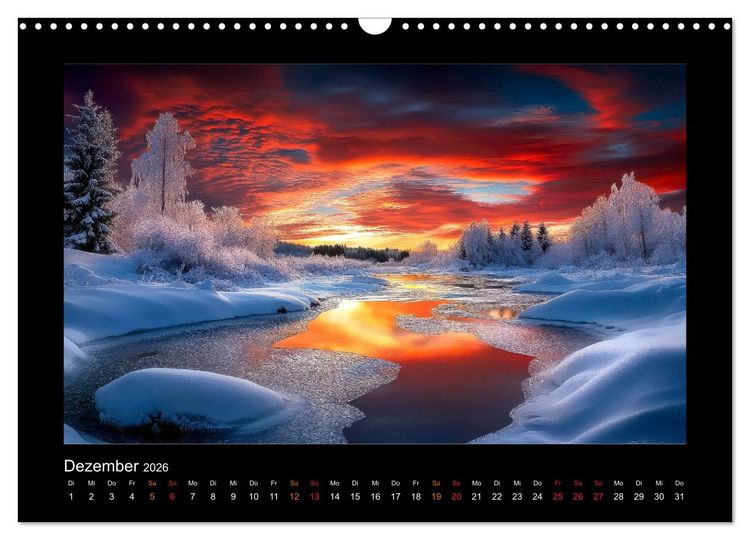 Produktbild: Im Wechselspiel der Jahreszeiten (Wandkalender 2026 DIN A3 quer), CALVENDO Monatskalender