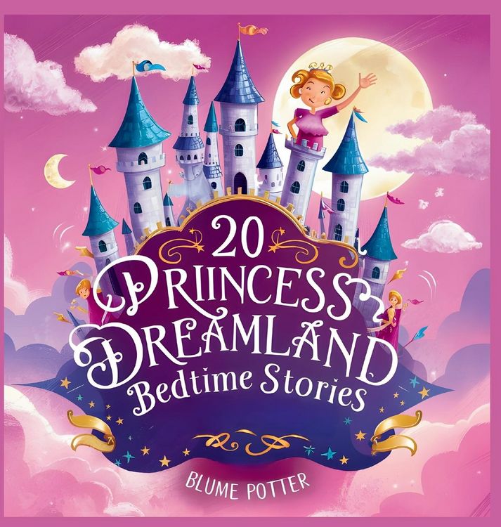 Produktbild: 20 Princess Dreamland Bedtime Stories For Kids Age 3 - 8