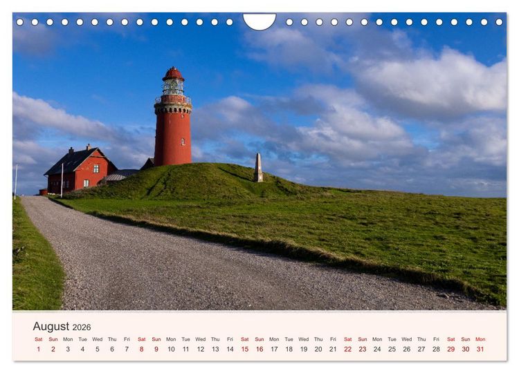 Produktbild: The Charm of Denmark's North Sea (Wall Calendar 2026 DIN A4 landscape), CALVENDO 12 Month Wall Calendar