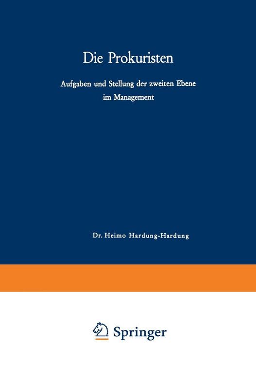 Produktbild: Die Prokuristen