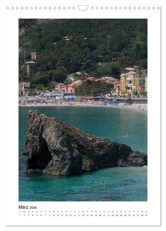 Produktbild: Weltkulturerbe Cinque Terre, Ligurien (Wandkalender 2026 DIN A3 hoch), CALVENDO Monatskalender