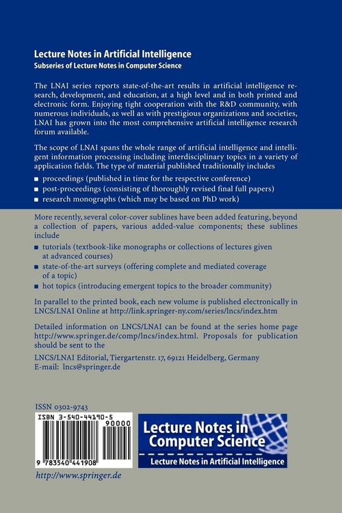 Produktbild: Logics in Artificial Intelligence