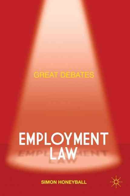Produktbild: Great Debates in Employment Law