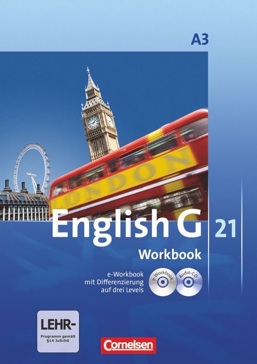 Produktbild: English G 21 A/3/7. SJ WB mit CD-ROM
