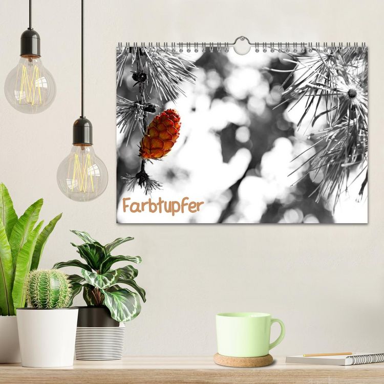 Produktbild: Farbtupfer (Wandkalender 2026 DIN A4 quer), CALVENDO Monatskalender